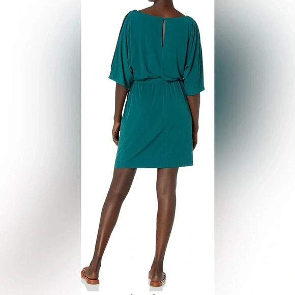 Jessica Simpson Womens Ity Cold-Shoulder Dress with Tie Waist - Picture 2 of 7